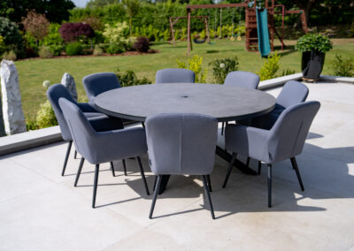 Norfolk Outdoor Living Ashill 8 Seater Dining Set