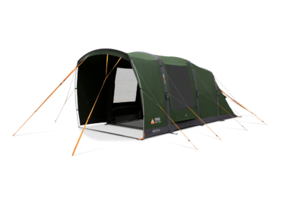 Featured studio image of the Vango Sierra Air TC 300 Tent door open