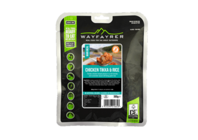 Wayfayrer Chicken Tikka & Rice – Camping Ready Meal