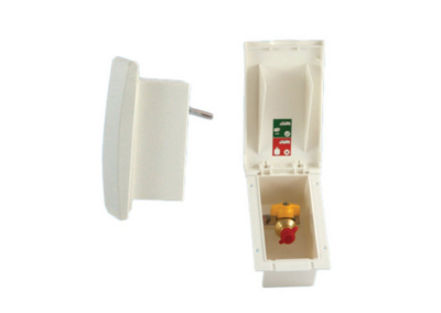 WHITE TND Gas Outlet Box