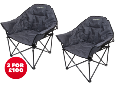 Outdoor Revolution Tubbi XL Chair - Multi-buy savings graphic