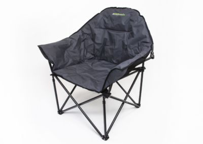 Outdoor Revolution Tubbi XL Chair - Grey Black (2)