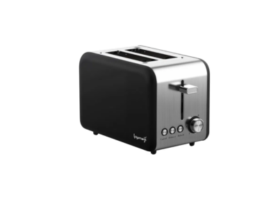 Sleek Toaster - Black lw770 leisurewize
