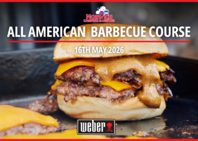 Weber BBQ All American Barbecue Menu 16th May 2026