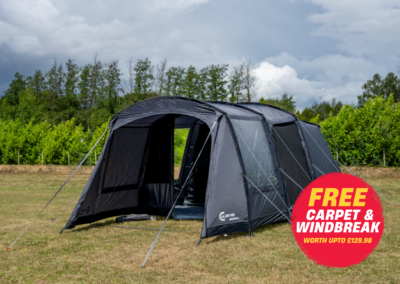 Camp Pro Waxham 4 Poled Tent - Offer Bundle