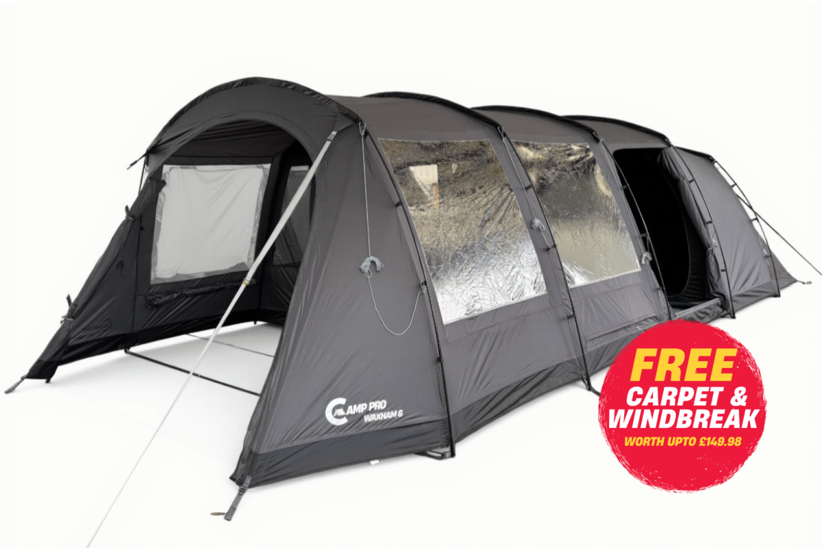 Camp Pro Waxham 6 Poled Tent (Includes Footprint) - Norwich
