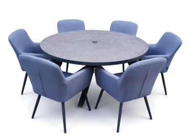 NOL Ashill 6 seat round dining set - 70451