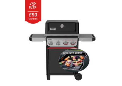 Spirit E-425 Gas Barbecue with Plancha - Weber Cashback Promo Image