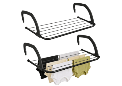 Leisurewize Compact Clothes Airer 2 Pack
