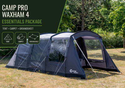 Camp Pro Waxham 4 Poled Tent Essentials Package