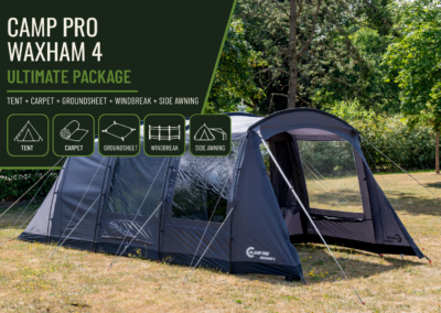 Camp Pro Waxham 4 Poled Tent Ultimate Package