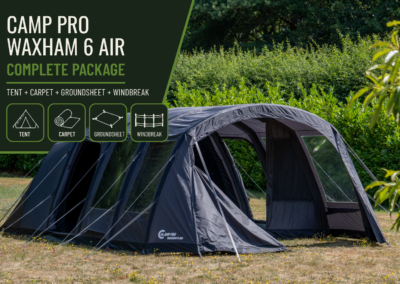 Camp Pro Waxham 6 AIR Tent Complete Package