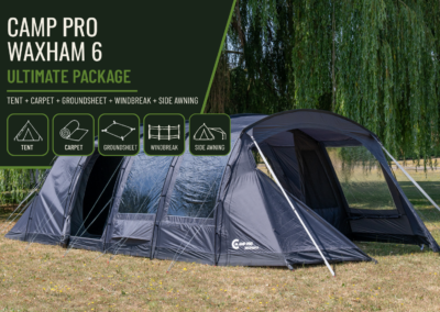 Camp Pro Waxham 6 Poled Tent Ultimate Package
