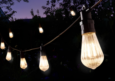 Fluted Festoon LV String Lights