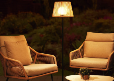 NOMA Lumé Garda Sage 1.4m Floor Lamp