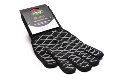 Outback Single BBQ Glove with Silicone Pads