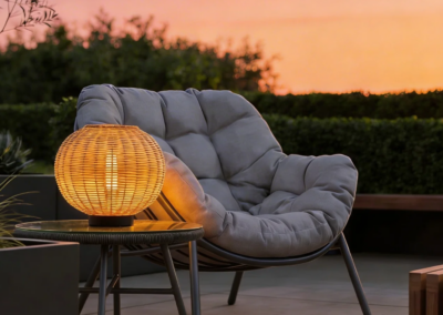 Noma Orta Sesame Rattan Table Lamp