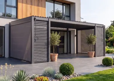Nova Titan Freestanding 6m x 3m 1+4+1 Aluminium Pergola