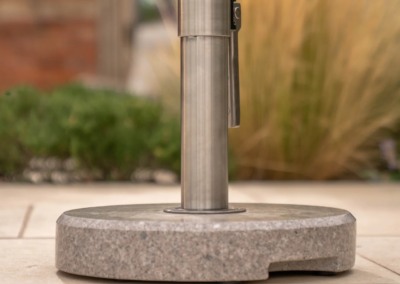 15kg Round Parasol Base Granite