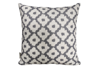 Light Grey Medallion 45cm Square Scatter Cushion